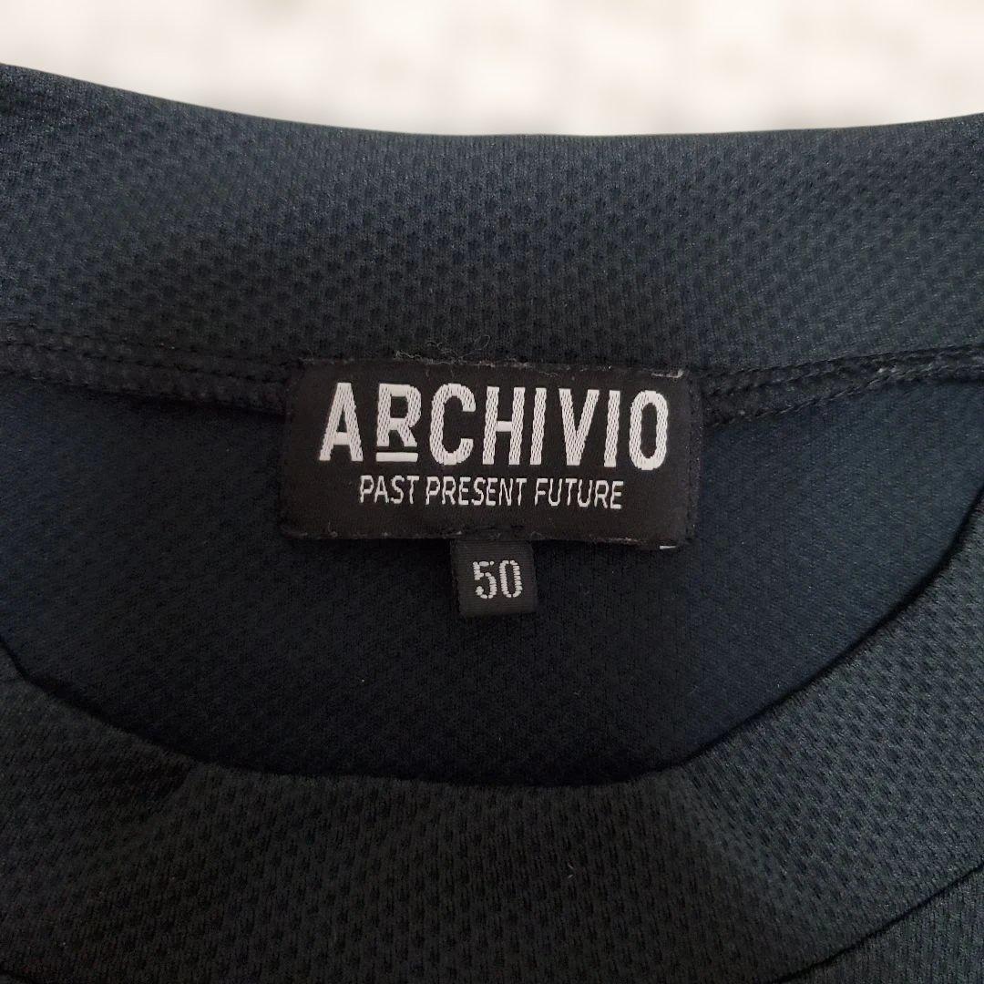 ARCHIVIO ARCロゴ メンズシャツ 50 黒