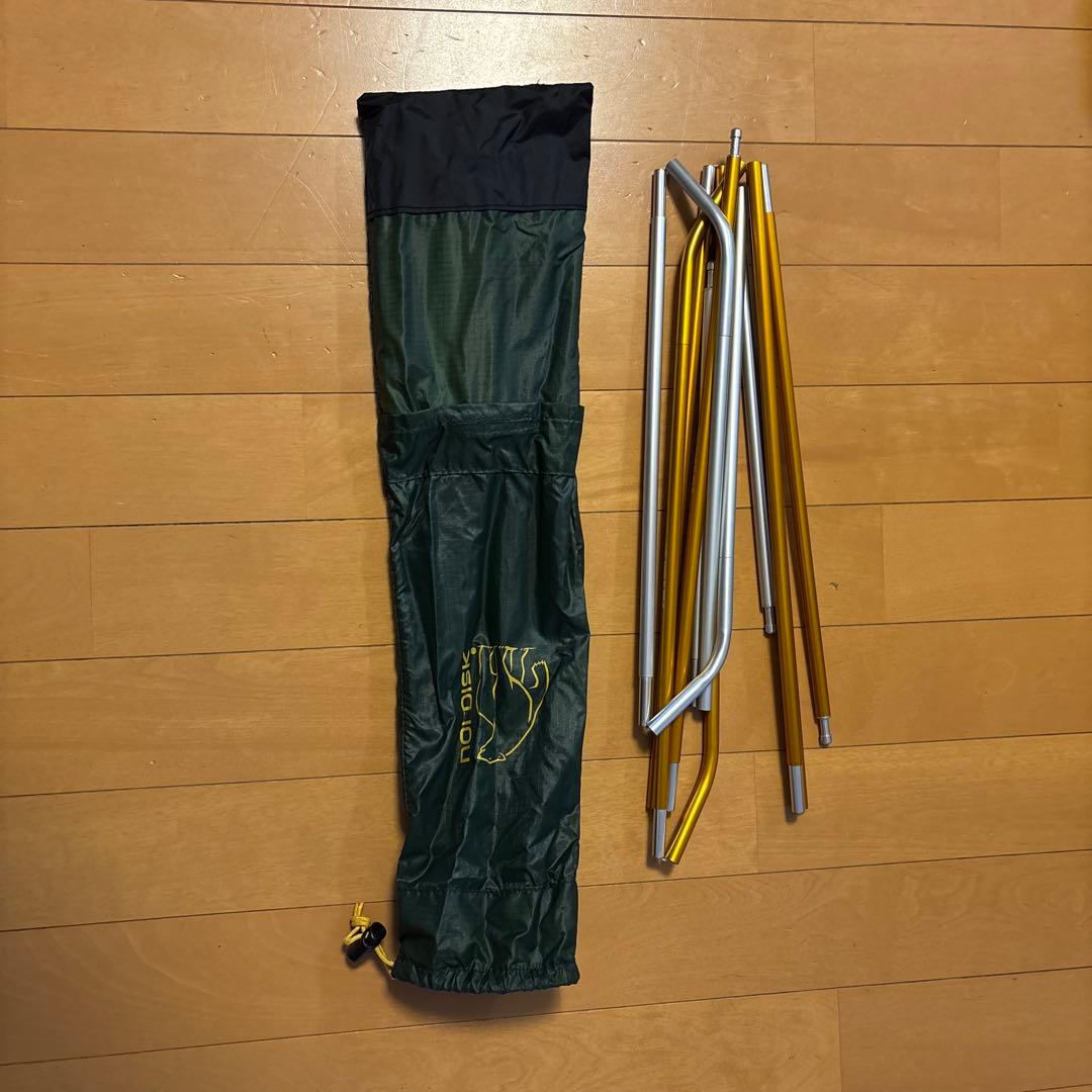 ノルディスク スバールバル 1 SI ＆フットプリント　中古品/キャンプ/テント