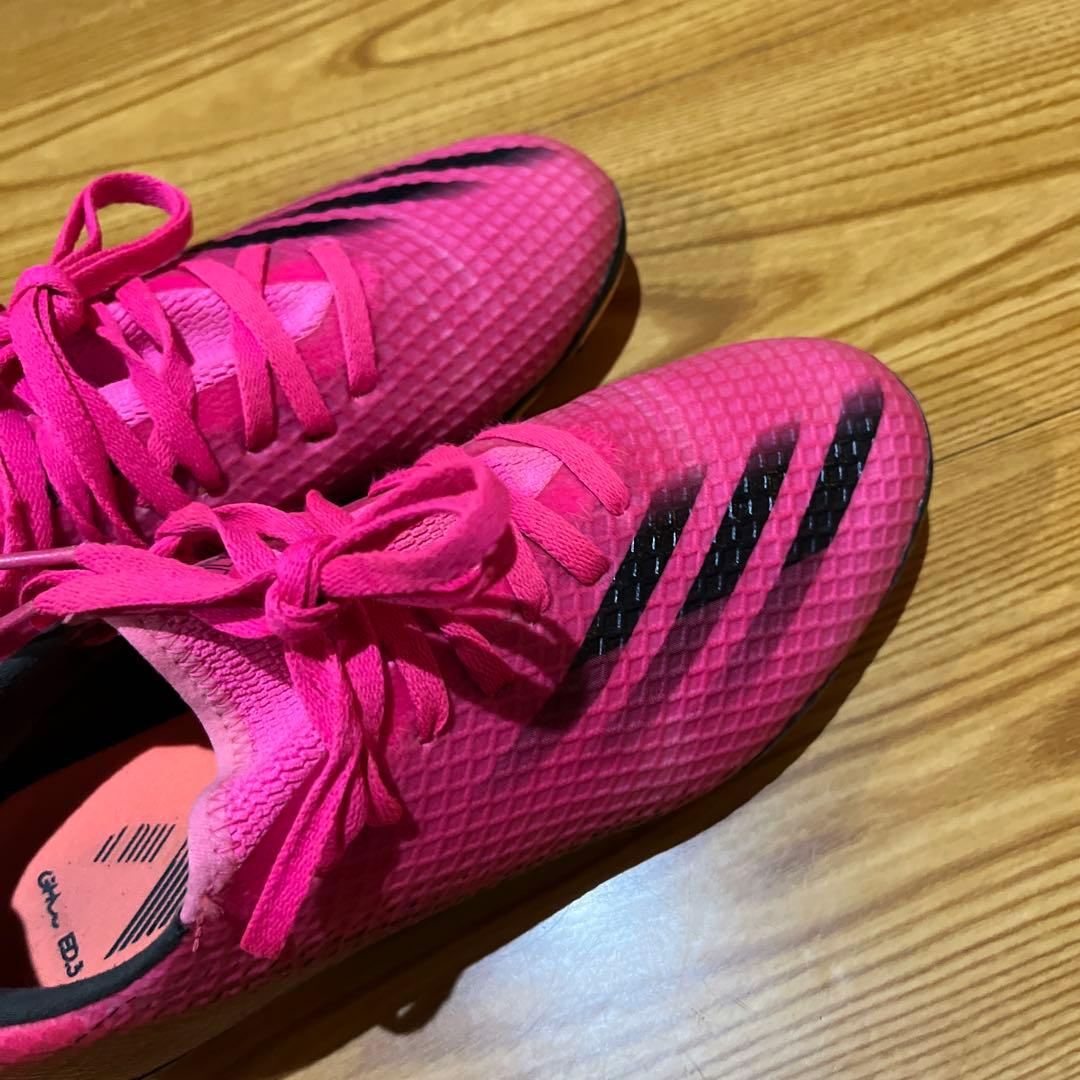 ピンク サッカーシューズ スパイクadidas