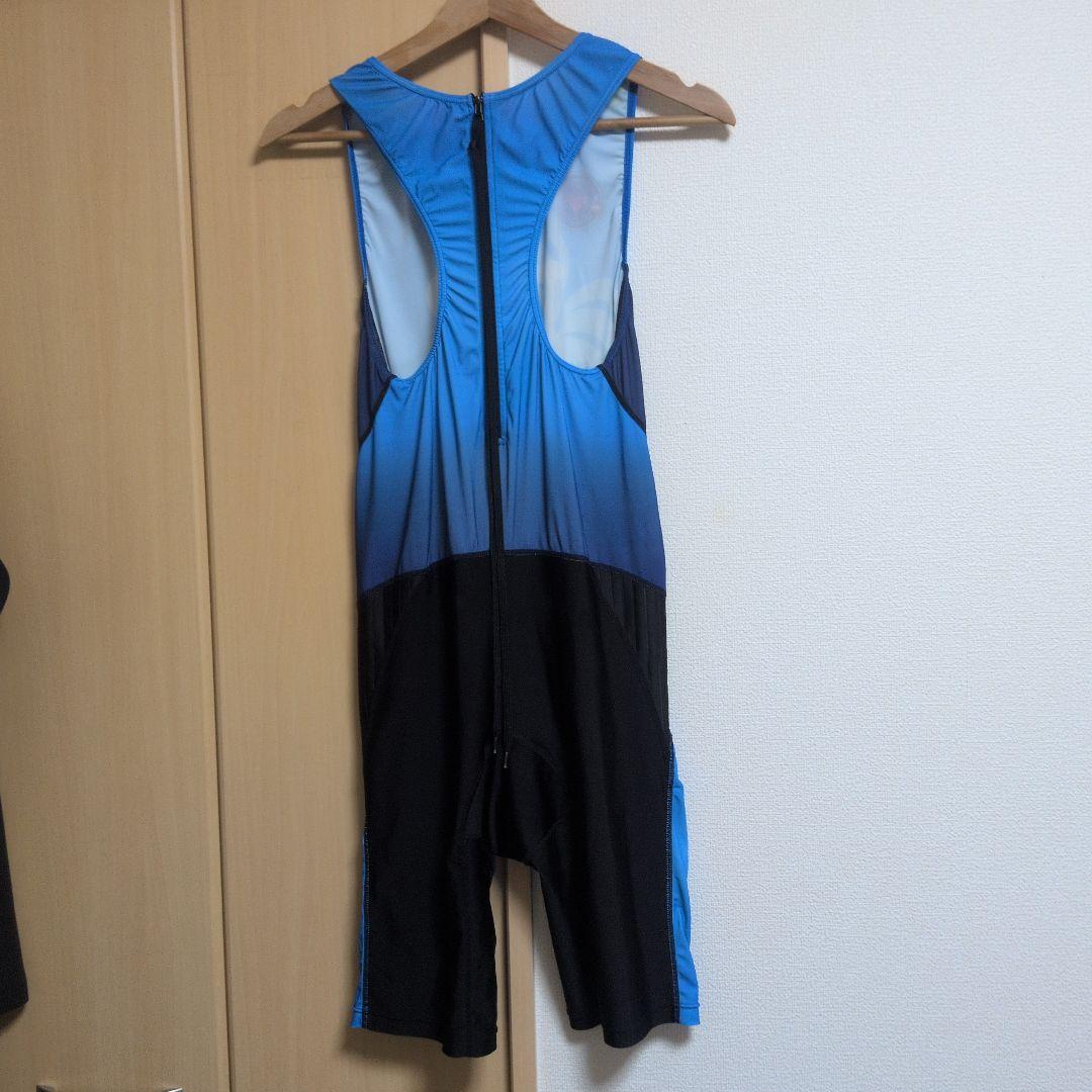 TYR トライアスロン トライスーツ Lサイズ 青黒