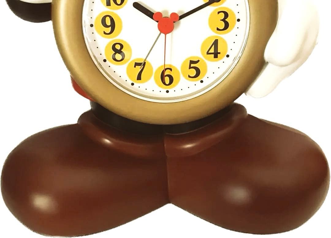 超美品ヴィンテージ　ミッキーマウス　Disney Timeウェイクアップ　置時計