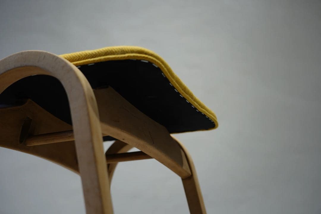 秋田木工　スタッキングスツール　Japan vintage ロータイプ　チェア