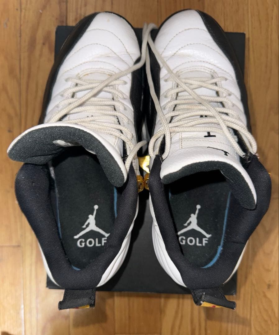Air Jordan 12 Golf 23 ホワイト/ブラック