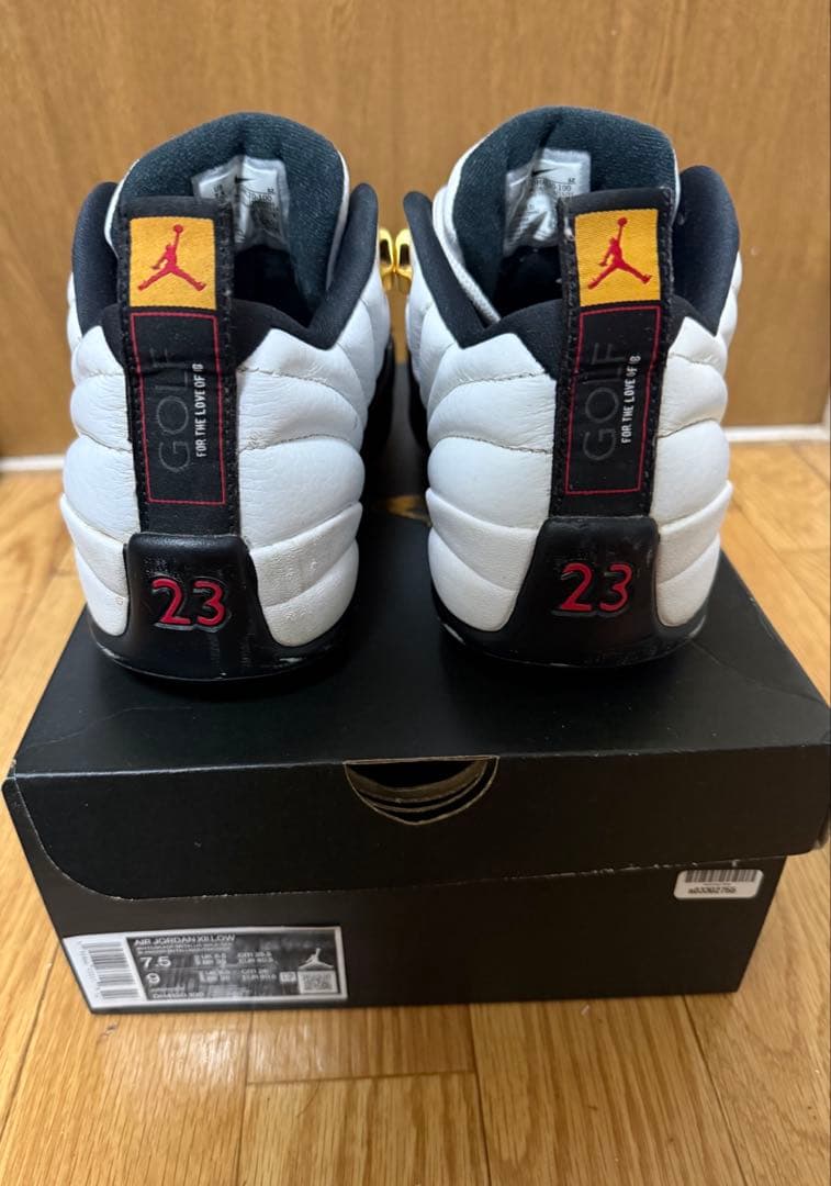 Air Jordan 12 Golf 23 ホワイト/ブラック