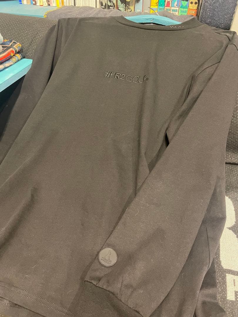 FR2GOLF 長袖モックネックTシャツ　Lサイズ