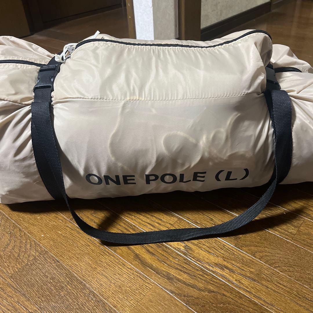 DOD ONE POLE (L) テント ベージュ　グランドシート
