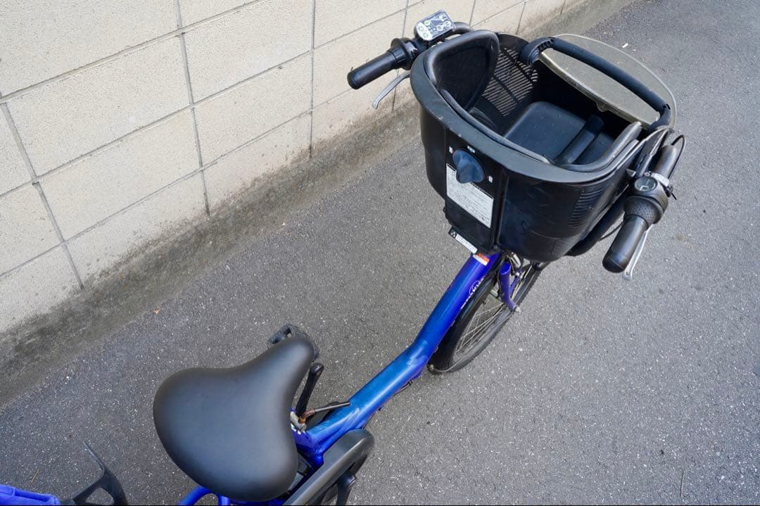 電動自転車 ヤマハ 20インチ 子供乗せ アシスト 中古 050101