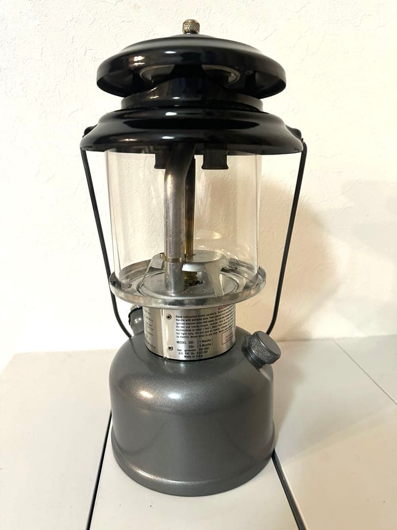 【完品・美品】Coleman Dual Fuelランタン1993年説明書備品付き
