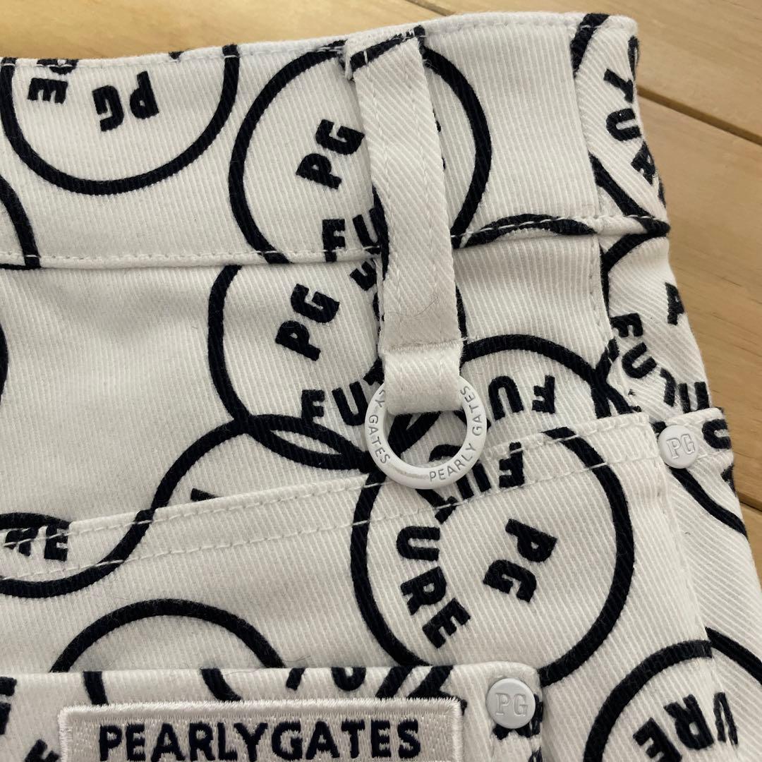 土日限定お値下げ❣️♡PEARLY GAIESニコちゃん総柄スカート0 Sサイズ♡