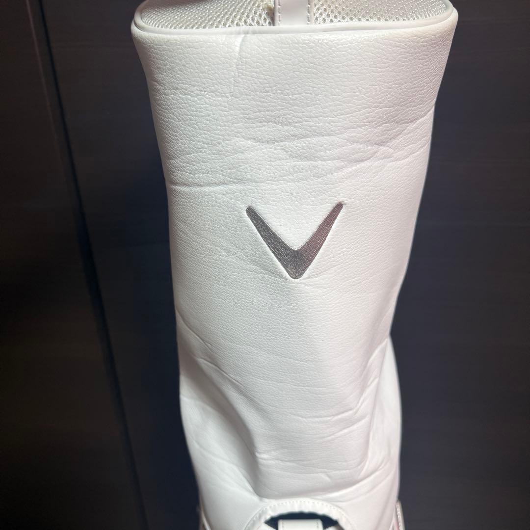 Callaway ゴルフバッグ キャディバッグ ホワイト シルバー