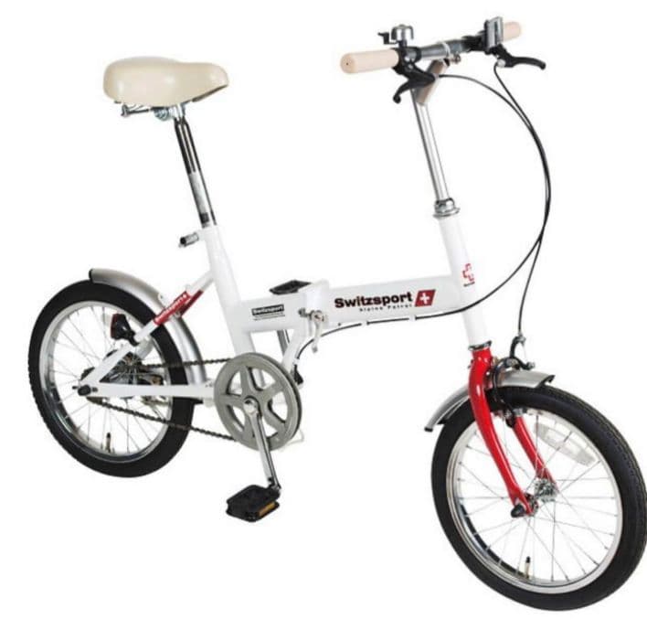 ウィッツスポーツ 16インチ折りたたみ自転車