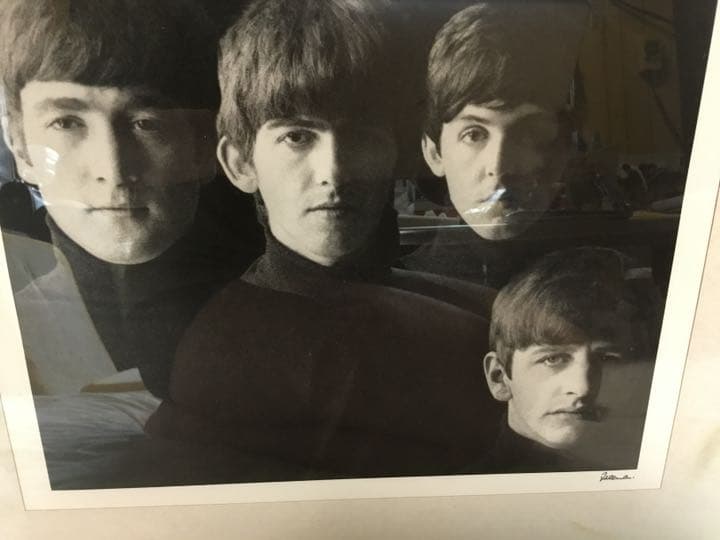 ロバートフリーマン　オリジナル フォトグラフ with the Beatles