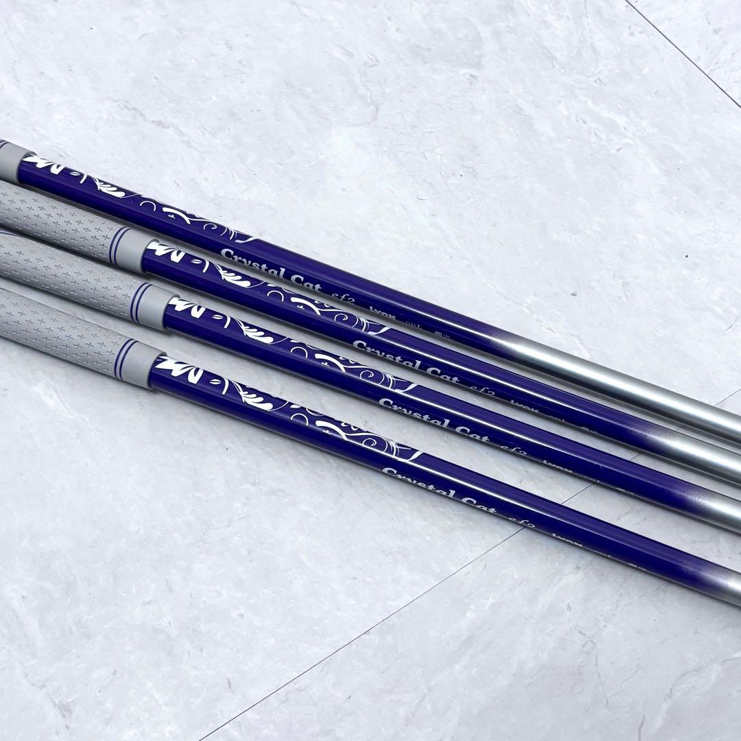 美品⭐️ Crystal Cat レディース ゴルフ クラブ アイアン ５本セット