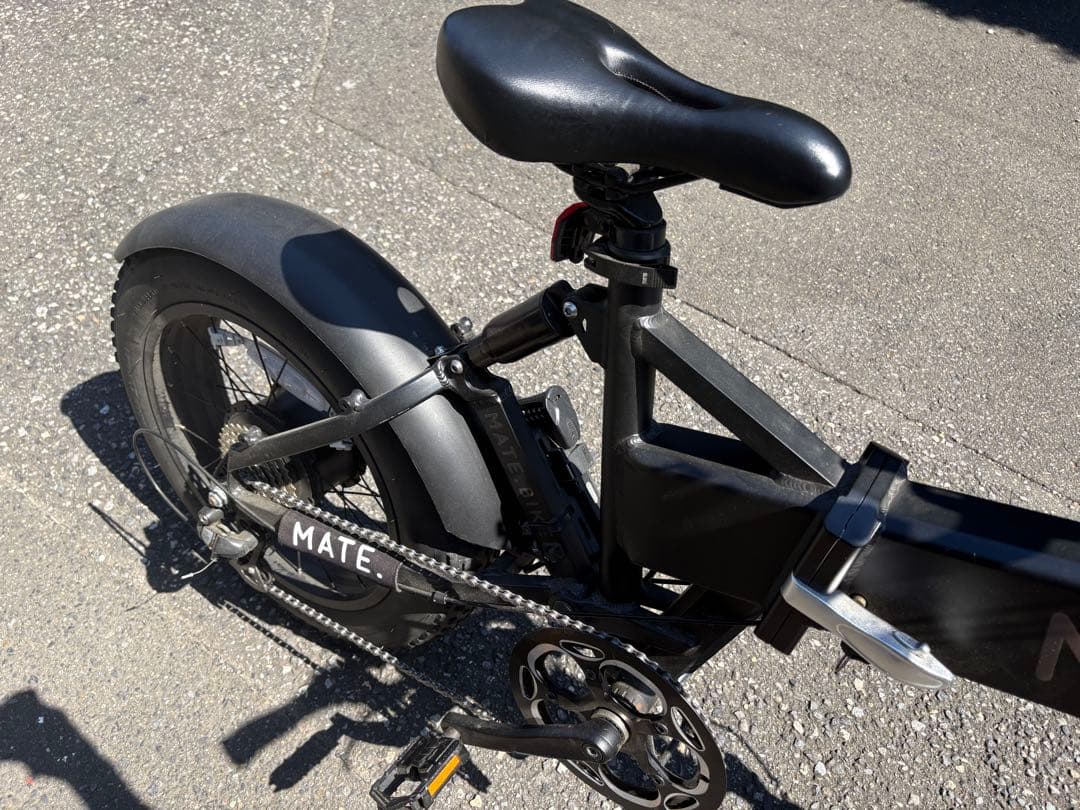 MATE. X 電動アシスト自転車 20インチ ブラック