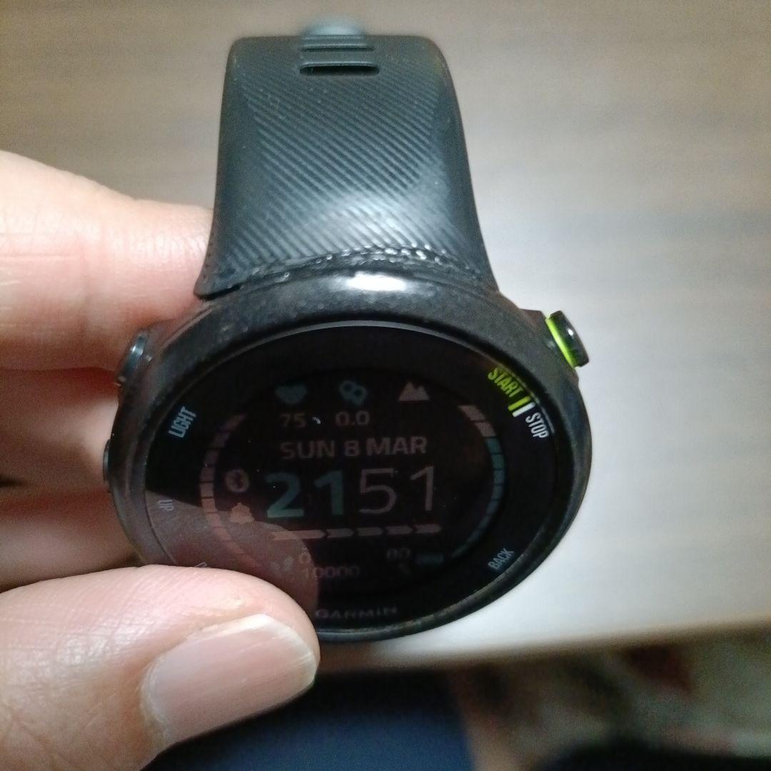 GARMIN ForeAthlete 45 心拍数モニタリング