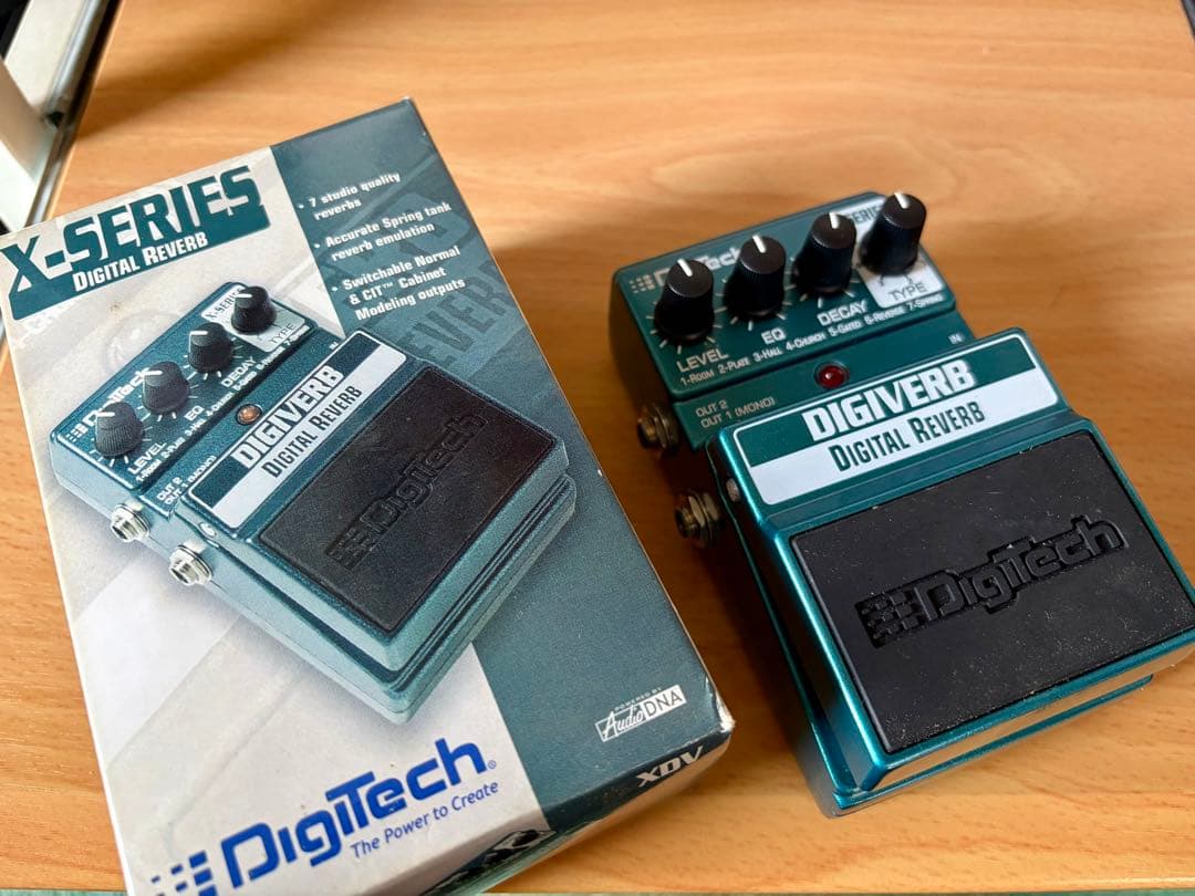 DigiTech DIGIVERB デジタルリバーブ ギターエフェクター美品☆