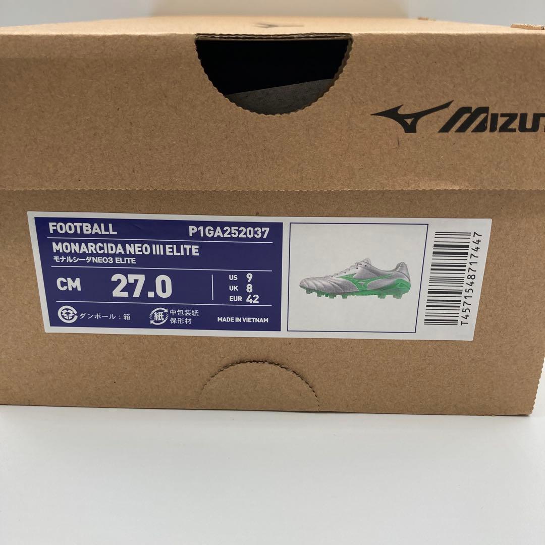 MIZUNO モナルシーダneo3エリート　27.0㎝