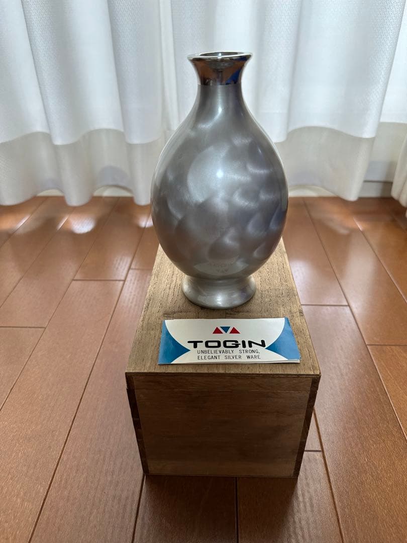陶銀 TOGIN JAPAN SILVER 花瓶