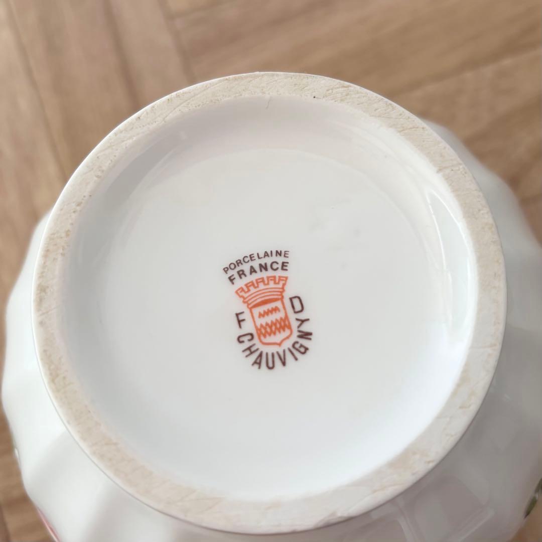 フランス FD CHAUVIGNY カフェオレボウルフランスアンティーク食器