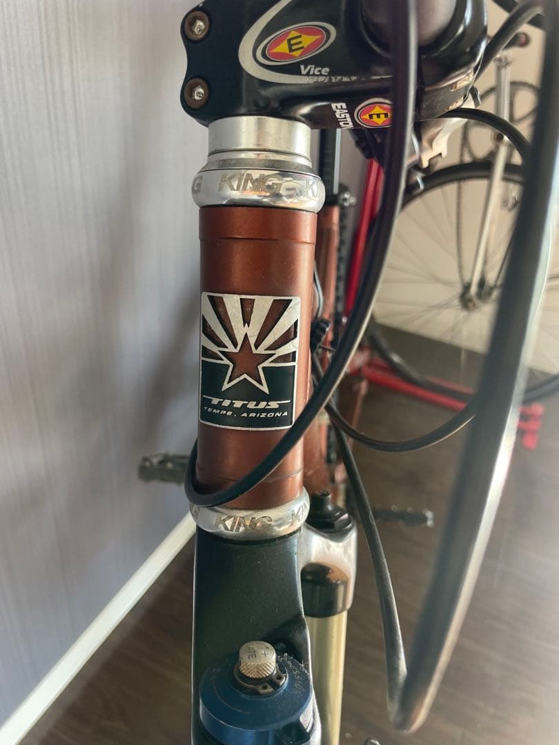 名品TITUSタイタス　ダウンヒルバイク　ROCKSHOX CHROMAG