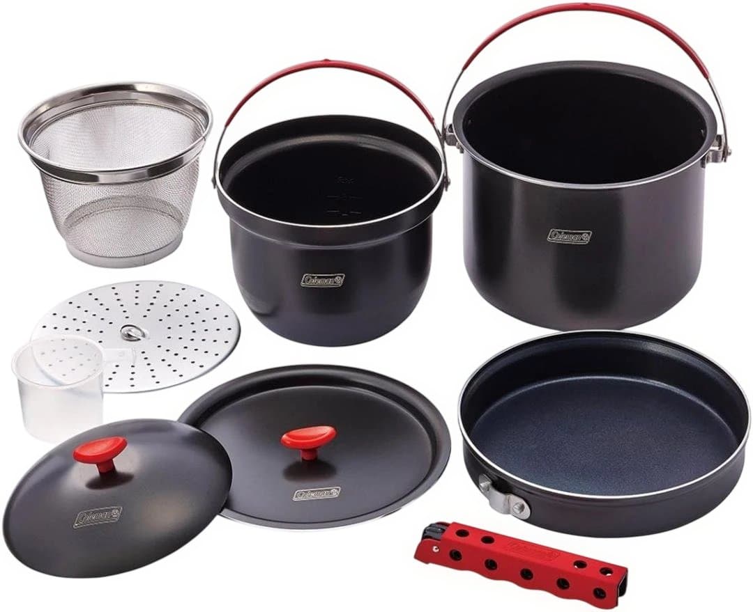 Coleman クッカーセット 収納ケース付き