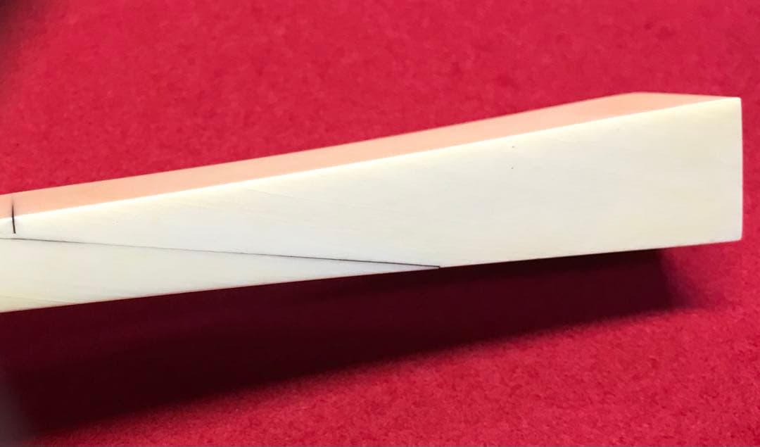 三味線撥100 天然素材マンモス/三味線/弦楽器/バチ