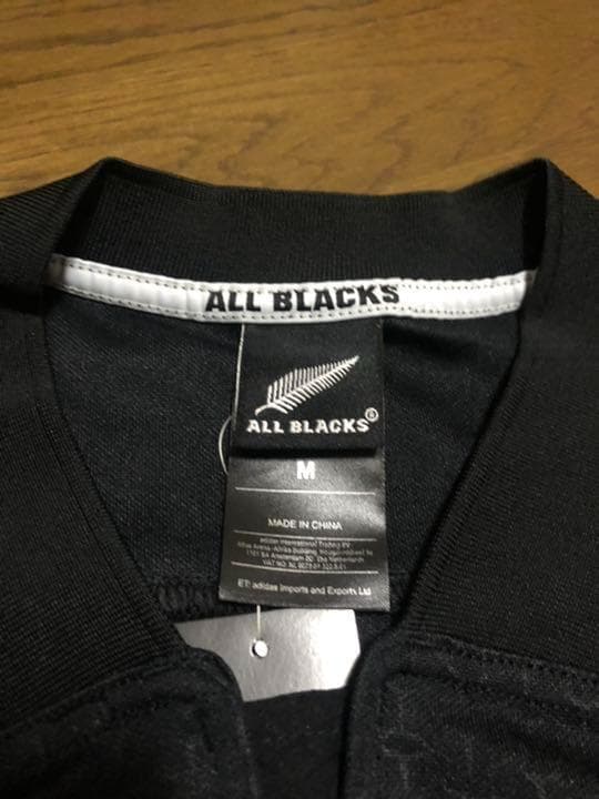 オールブラックス　ユニフォームM  ニュージーランド購入