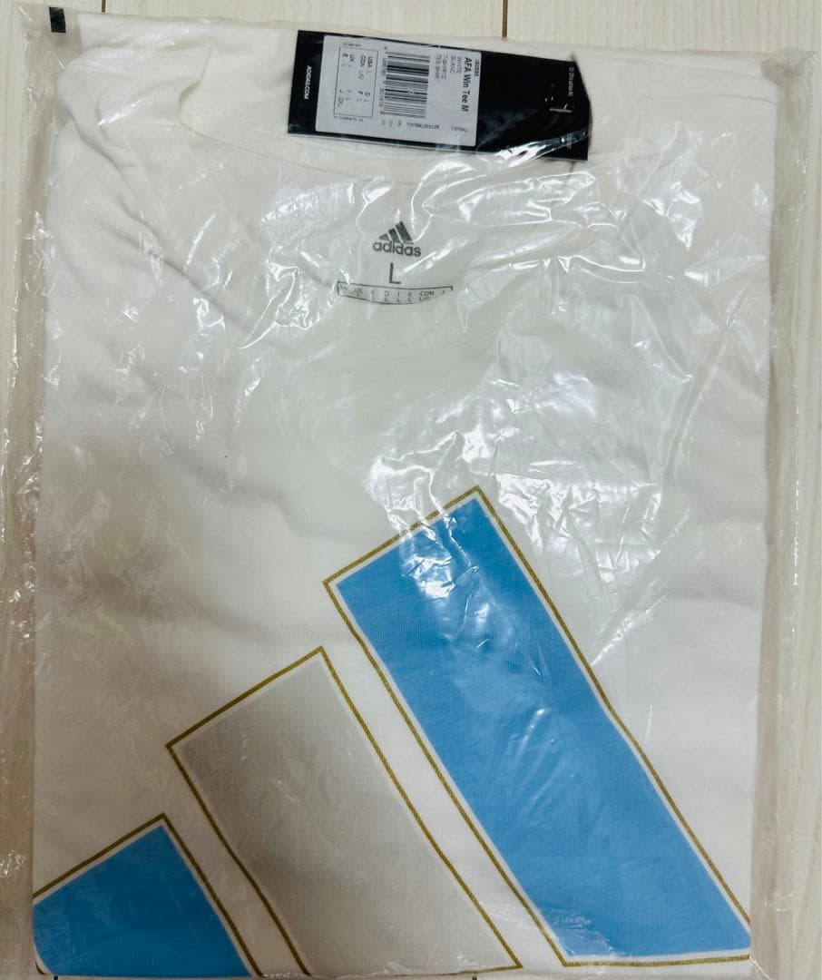 アルゼンチン代表 カタールワールドカップ優勝記念Tシャツ Lサイズ
