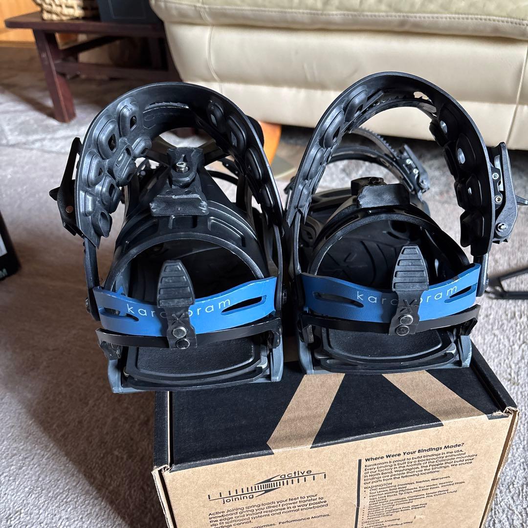 karakoram LAYBACKスノーボード ビンディング サイズS