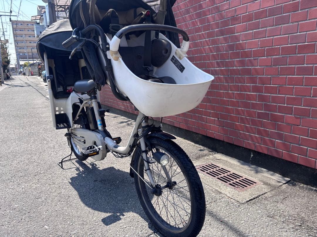 Panasonic Gyuto 電動アシスト自転車 チャイルドシート2つ付き