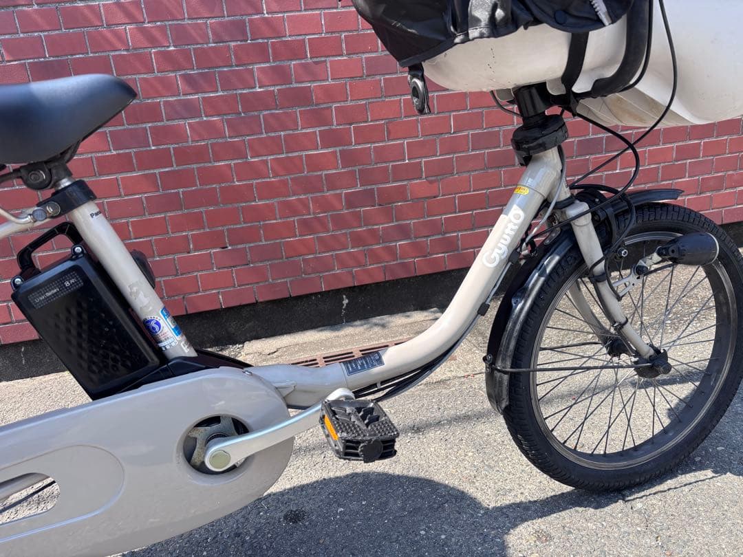 Panasonic Gyuto 電動アシスト自転車 チャイルドシート2つ付き
