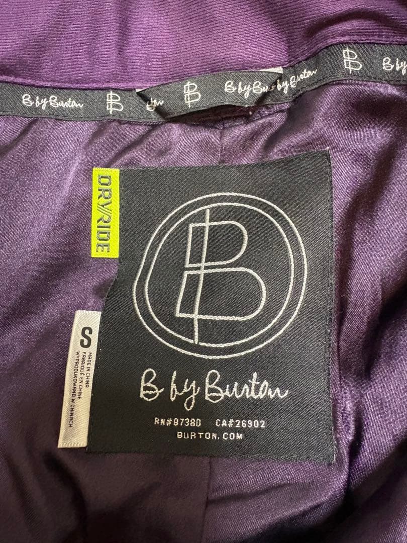 【値下げ可能】BURTON バートン　スノボ　ウェア　セット　パープル