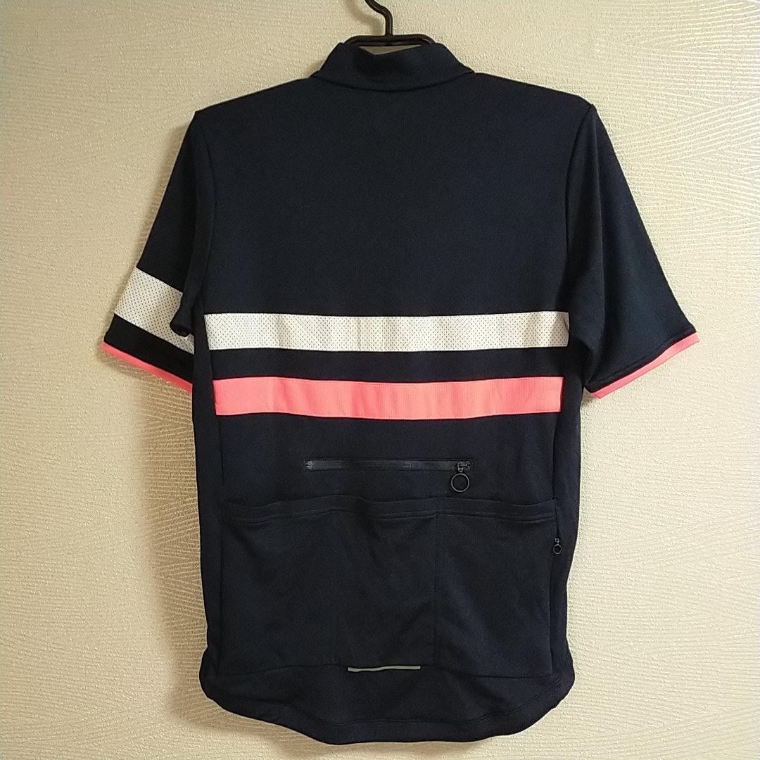 sabutin様限定 ラファ　半袖　サイクルジャージ　黒　白　ピンク　ライン　M