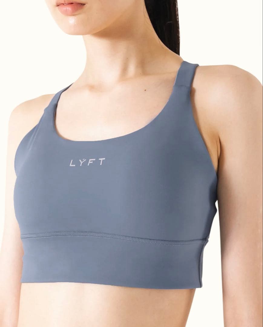 【新品】LYFT CROSS STRAP BRATOP V.2 L.BLUE