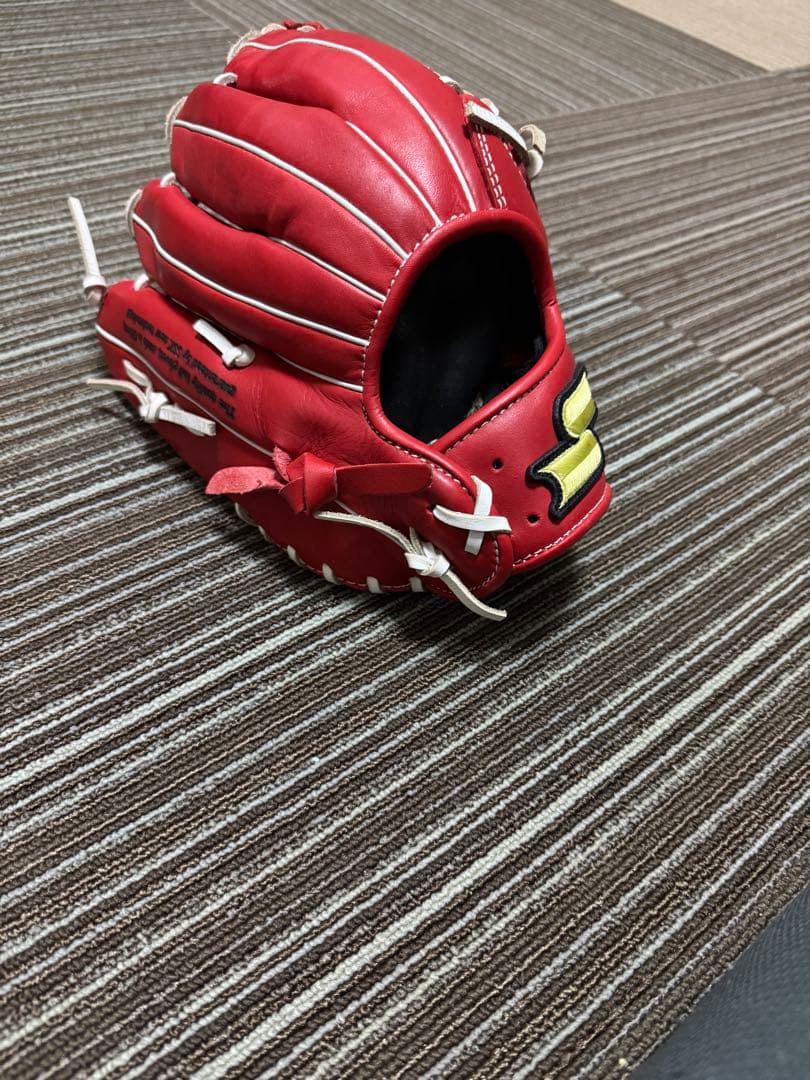 SSK 軟式グローブ レッド
