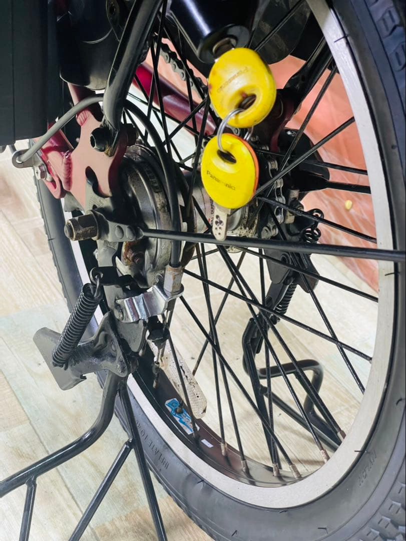 ギュットアニーズ⭐️13AH！パナソニック子供乗せ 電動アシスト自転車Y3583