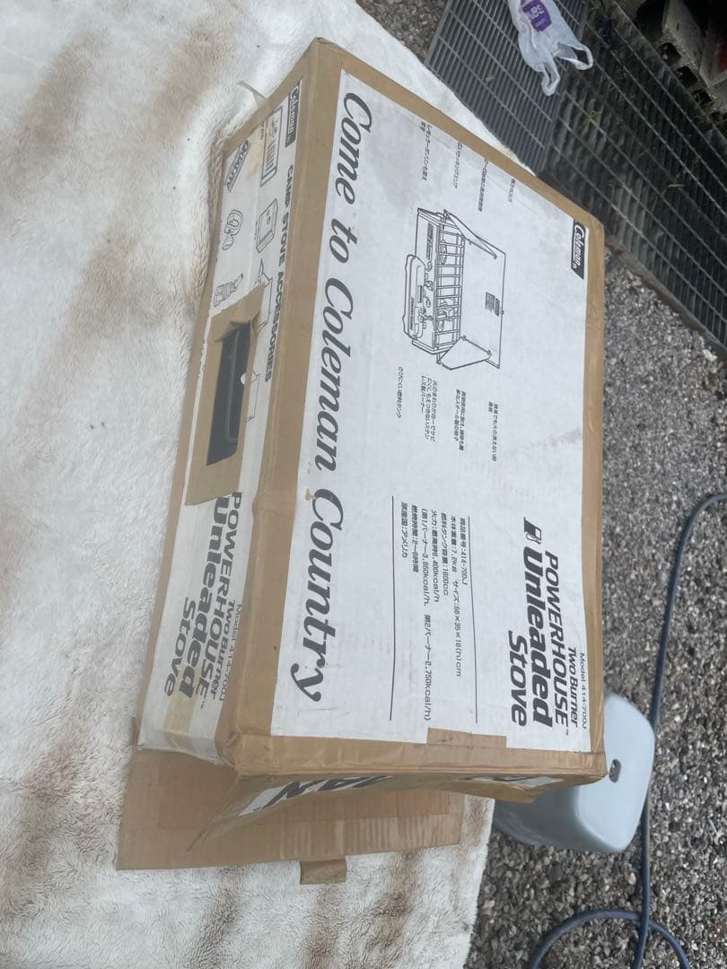 美品 Coleman コールマン ツーバーナー　414-700J