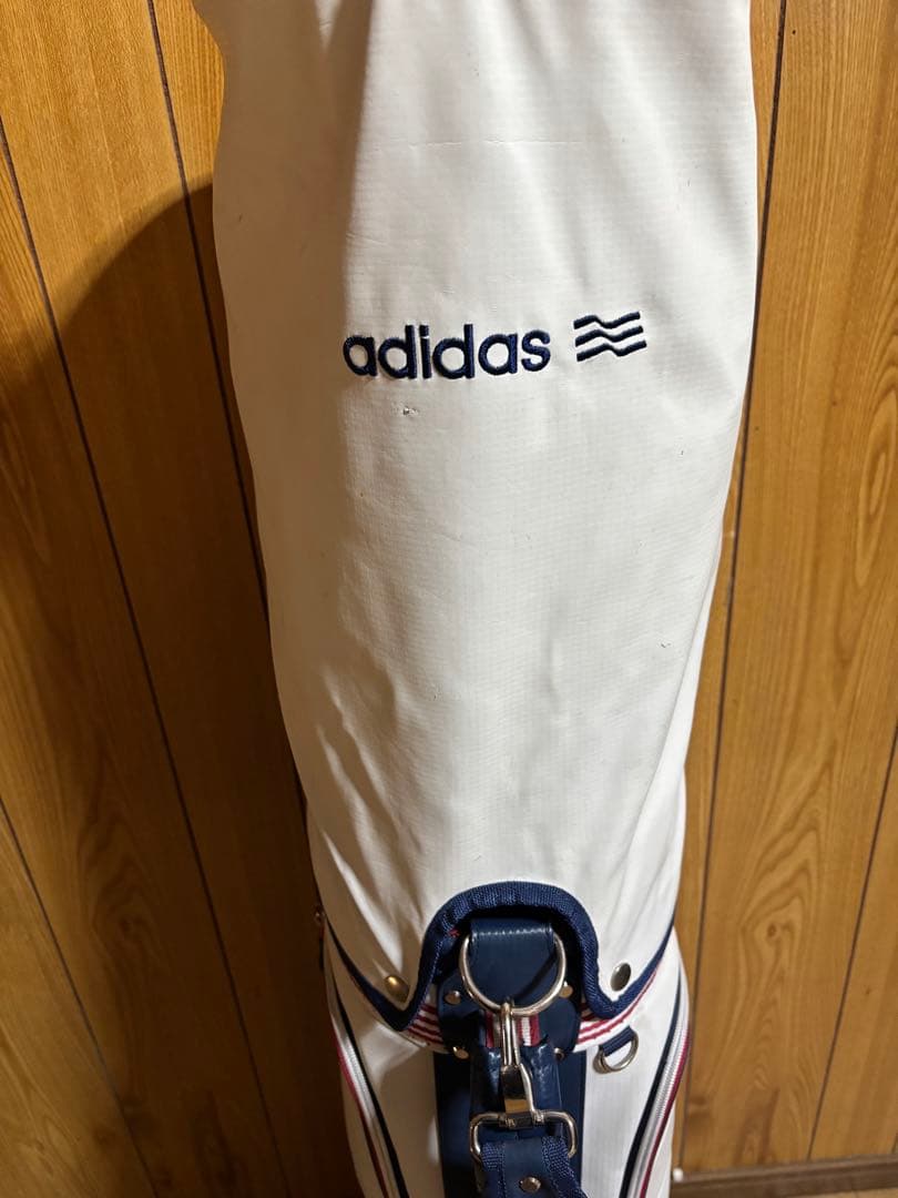 adidas アディダス キャディバッグ トリコロールカラー 軽量 ゴルフバッグ