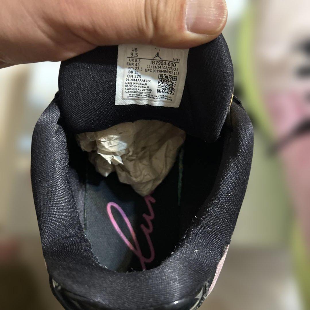 ルカ 4 PF Gone Fishingピンク　Jordan バスケットシューズ