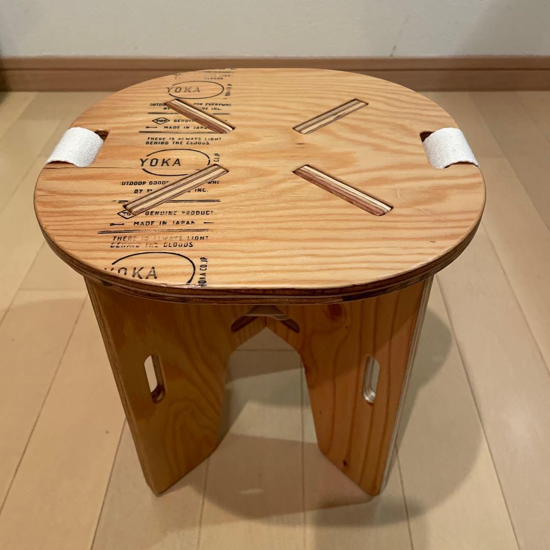 新品 塗装済 YOKA / PANEL STOOL ヨカ パネルスツール ②