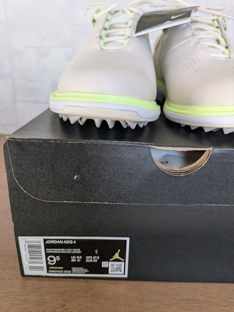 ナイキジョーダン NIKE JORDAN ADG4 ゴルフシューズ 27.5cm