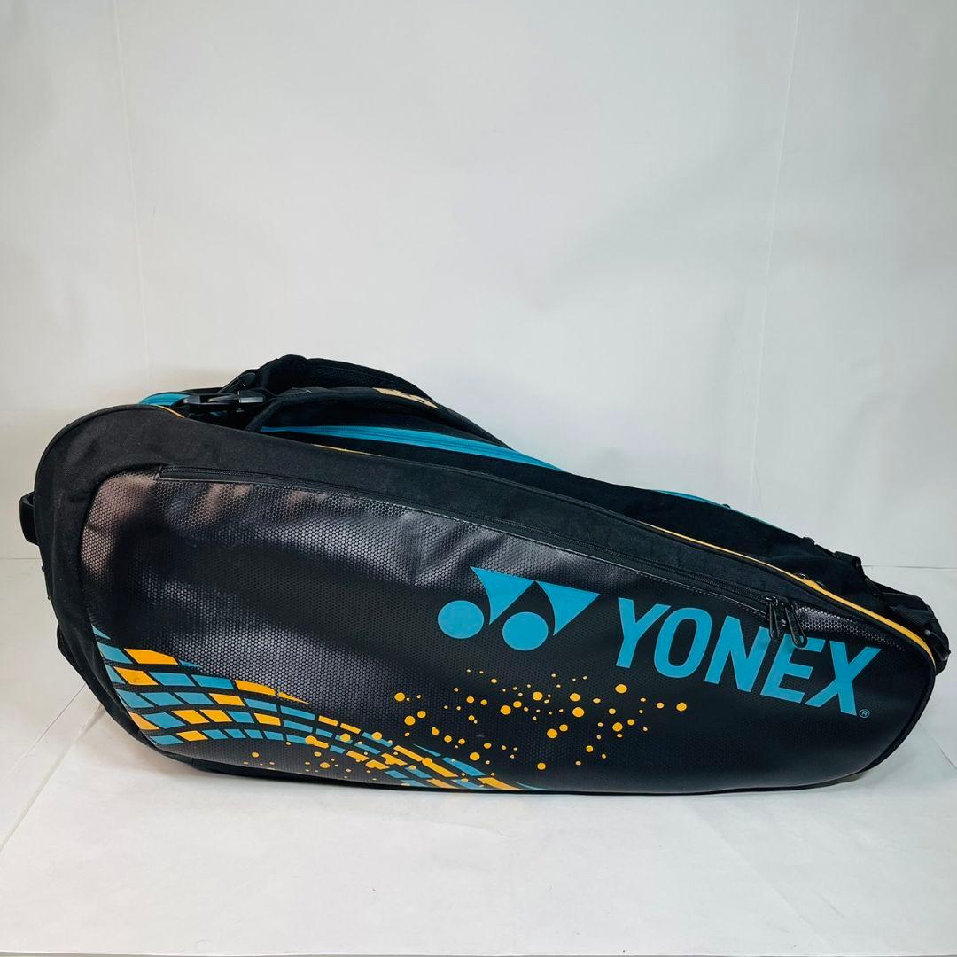 ヨネックス トーナメントバッグ ブラック ゴールド YONEX