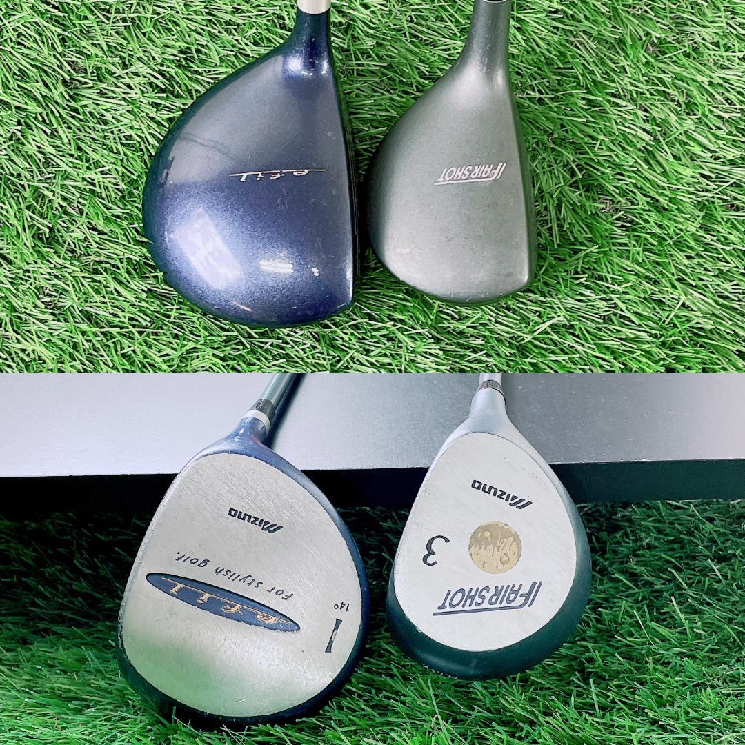 初心者おすすめ！ミズノ入り レディース ゴルフクラブ フルセット G2884