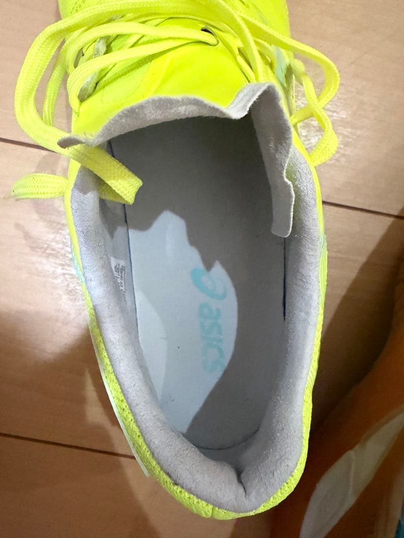 早い者勝ち⭐️asics デスタッキkff イエロー　27.5