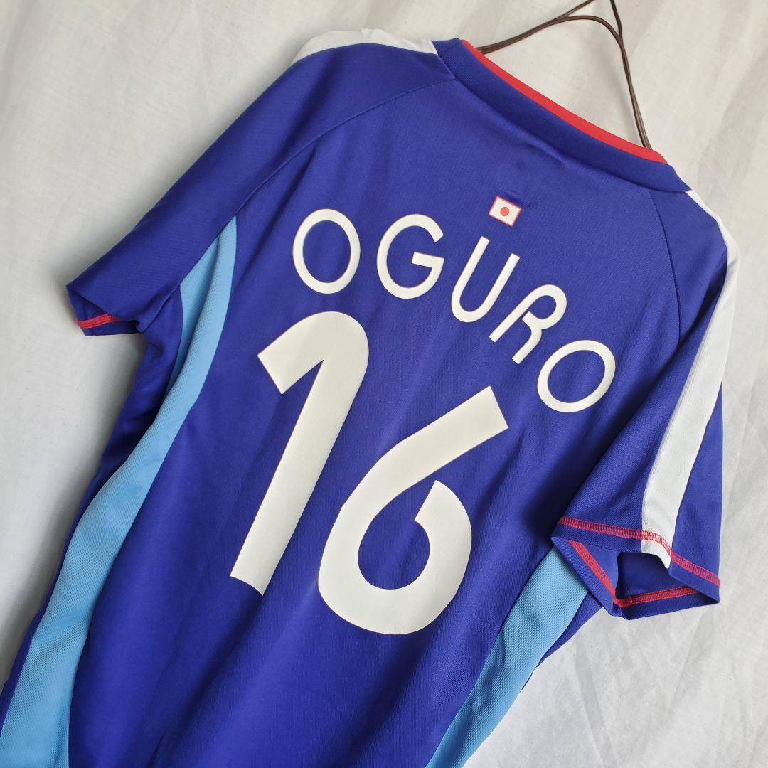 ＃16 大黒将志 日本代表 ユニフォーム ウェア 青 ゲームシャツ Tシャツ