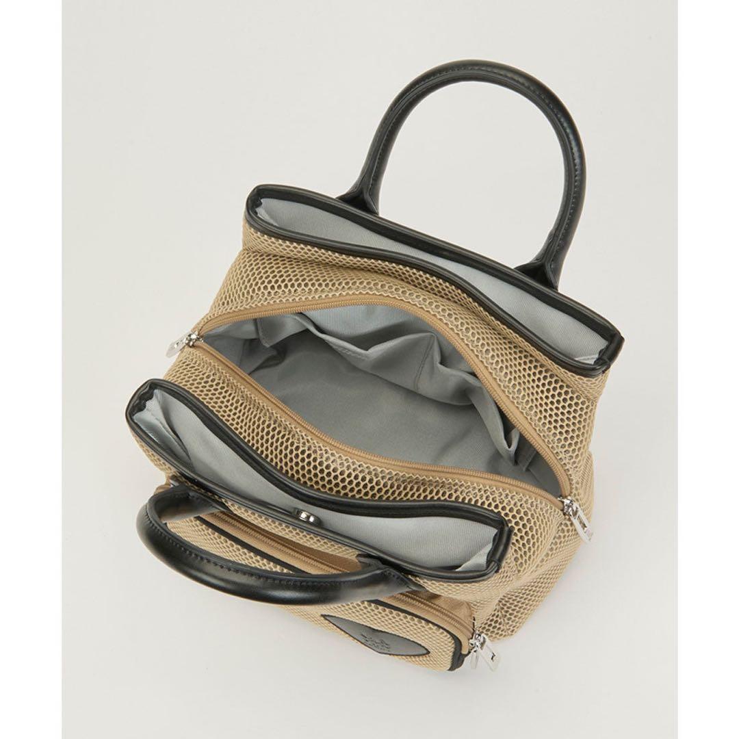 pon✨LANVIN SPORT ダブルラッセルメッシュカートバッグ