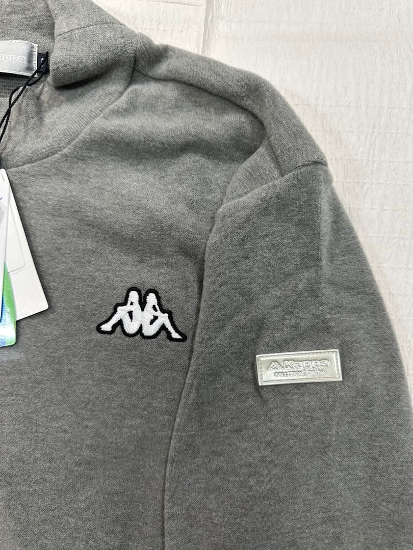 Kappa 起毛素材モックネック (新品未使用 Ｏサイズ) ホワイト