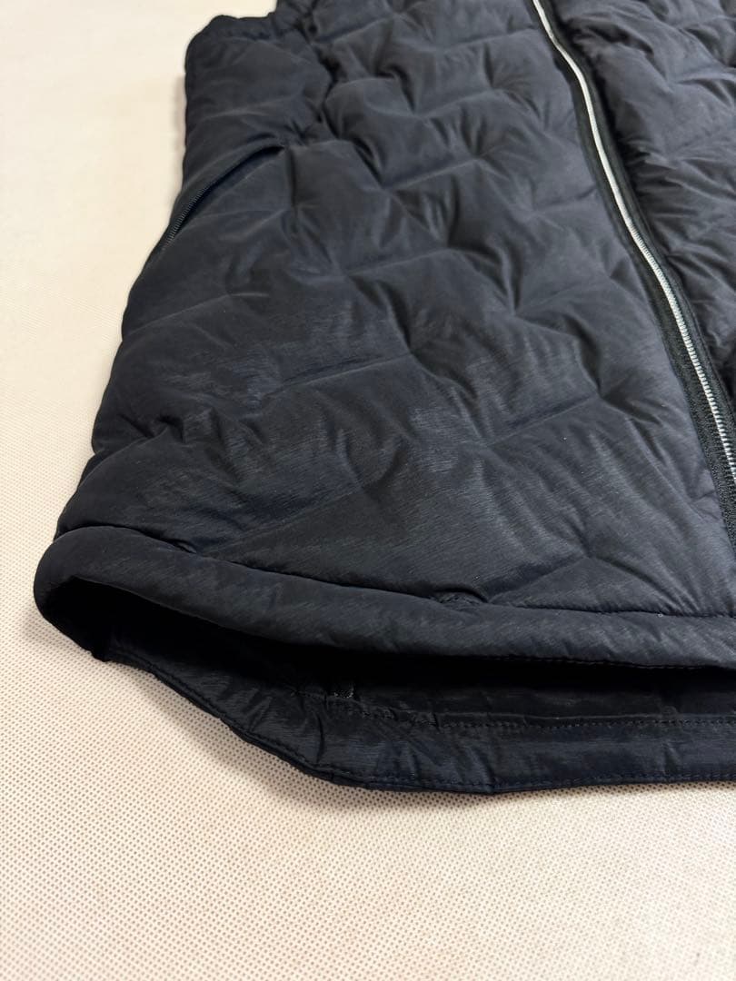 【新品未使用】デサント 中綿ベスト キルティング ブラック M
