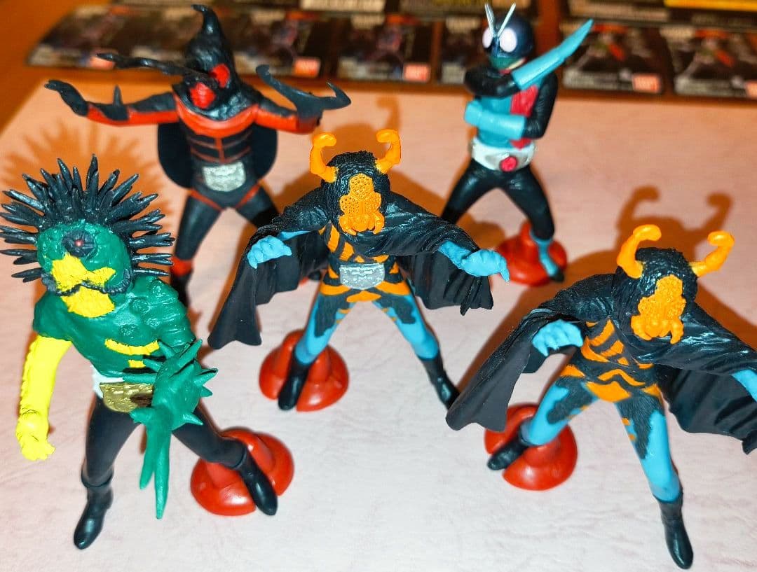 【台紙付き全13種セット】HG仮面ライダーclassic①〜③