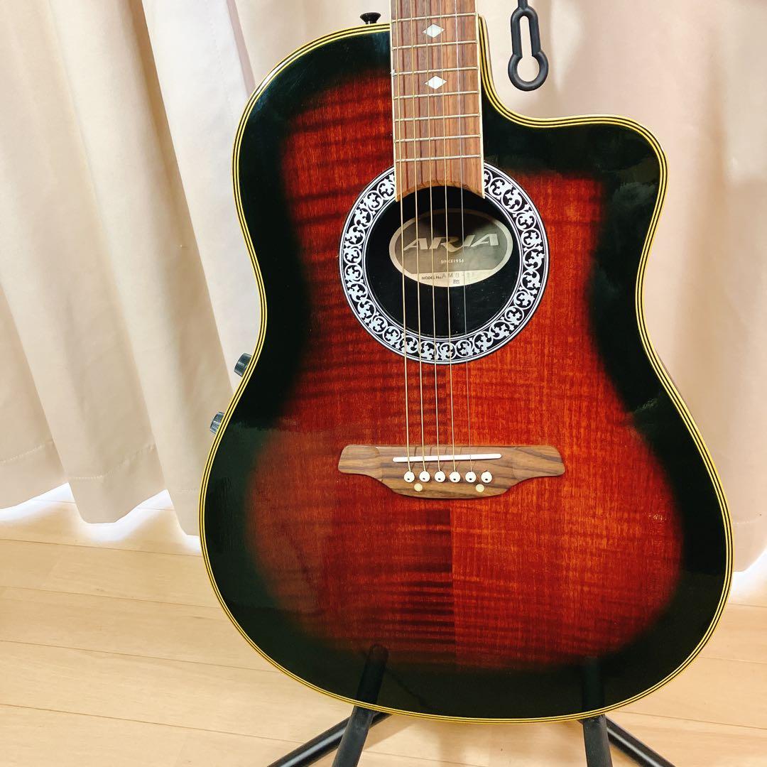 まずまず美品】ARIA AMB-35 エレアコ アコギ アリア